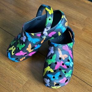 Crocs Butterfly Pattern